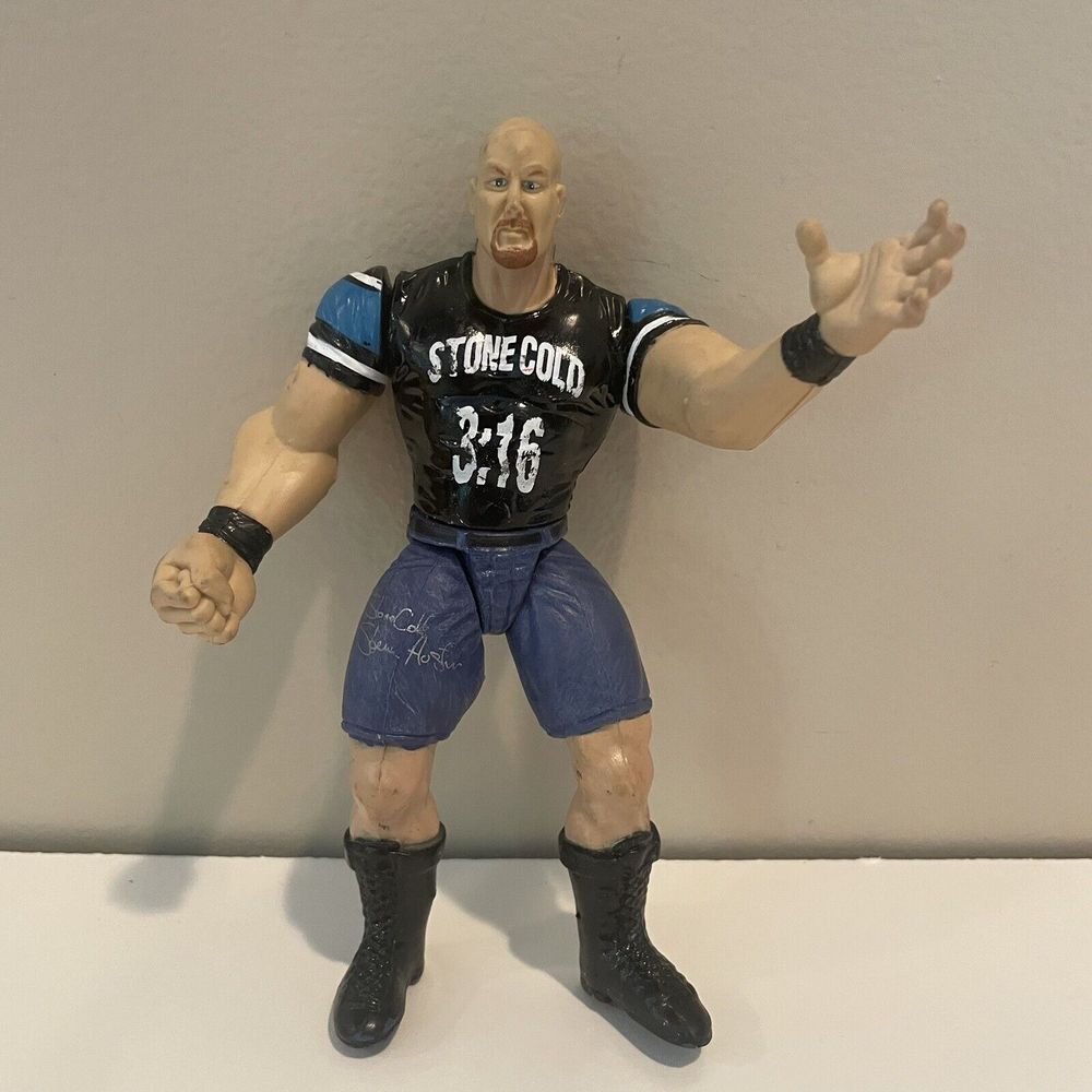 Stone Cold Steve Austin WWE Action Figure (Loose) - JAKKS Pacific 1998